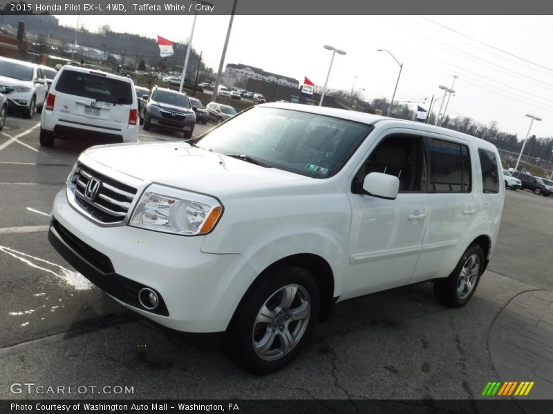 Taffeta White / Gray 2015 Honda Pilot EX-L 4WD