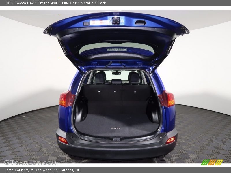 Blue Crush Metallic / Black 2015 Toyota RAV4 Limited AWD