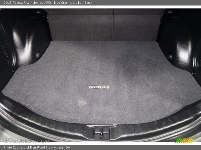 Blue Crush Metallic / Black 2015 Toyota RAV4 Limited AWD