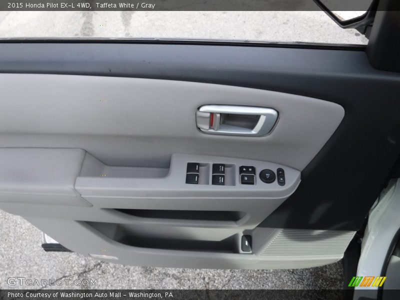 Taffeta White / Gray 2015 Honda Pilot EX-L 4WD