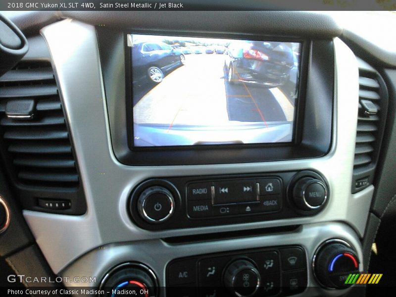 Satin Steel Metallic / Jet Black 2018 GMC Yukon XL SLT 4WD