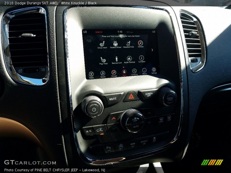 White Knuckle / Black 2018 Dodge Durango SXT AWD