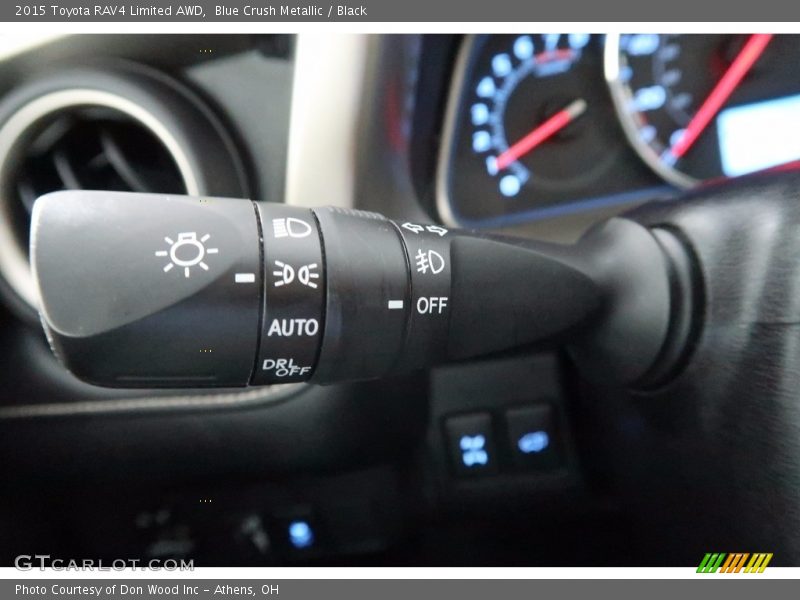 Blue Crush Metallic / Black 2015 Toyota RAV4 Limited AWD
