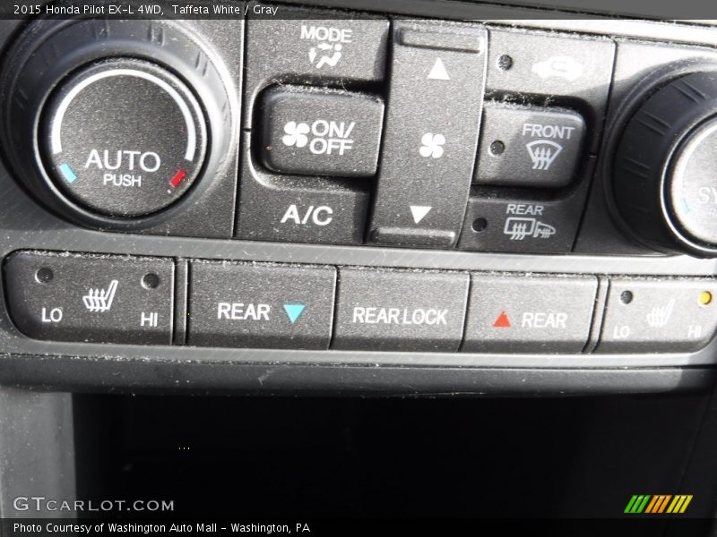 Taffeta White / Gray 2015 Honda Pilot EX-L 4WD