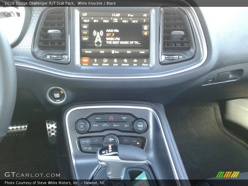 White Knuckle / Black 2018 Dodge Challenger R/T Scat Pack
