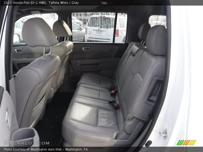 Taffeta White / Gray 2015 Honda Pilot EX-L 4WD
