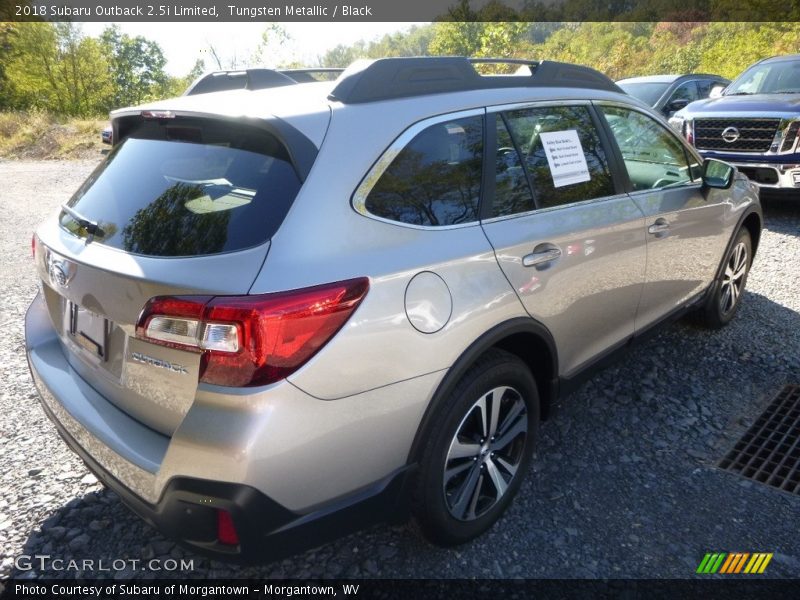 Tungsten Metallic / Black 2018 Subaru Outback 2.5i Limited