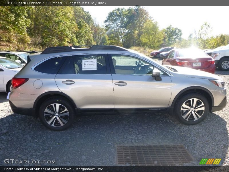 Tungsten Metallic / Black 2018 Subaru Outback 2.5i Limited