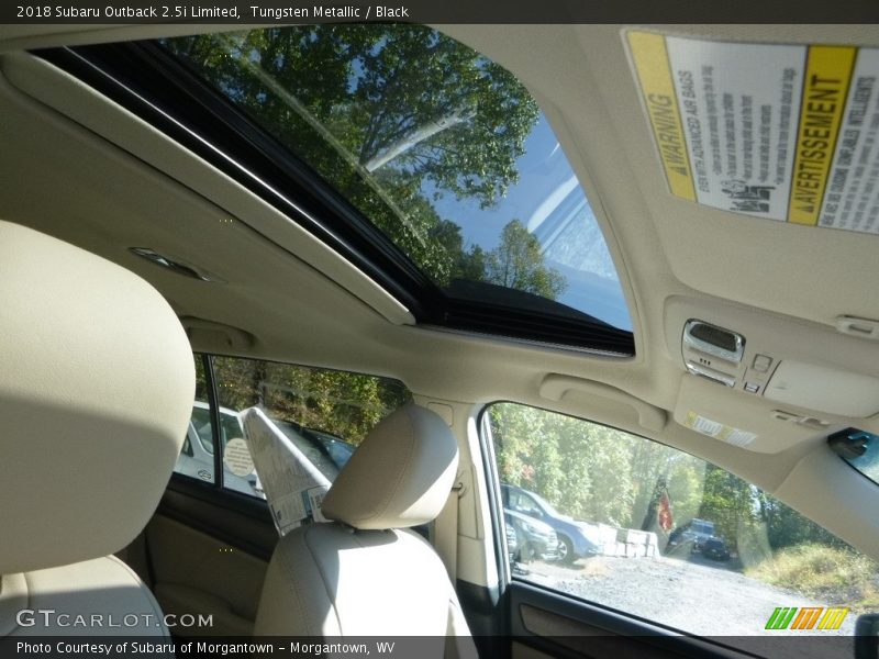 Tungsten Metallic / Black 2018 Subaru Outback 2.5i Limited
