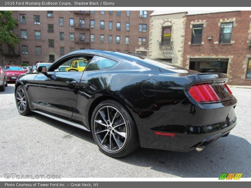 Shadow Black / Ebony 2016 Ford Mustang EcoBoost Coupe