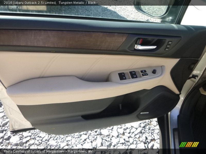Tungsten Metallic / Black 2018 Subaru Outback 2.5i Limited