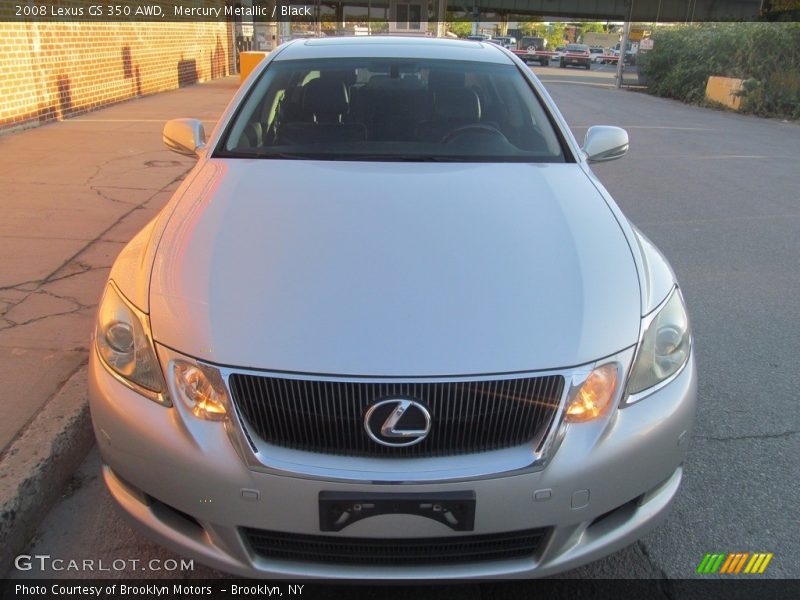 Mercury Metallic / Black 2008 Lexus GS 350 AWD