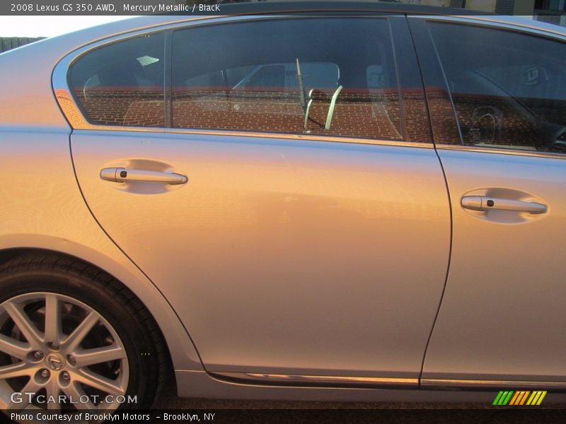 Mercury Metallic / Black 2008 Lexus GS 350 AWD