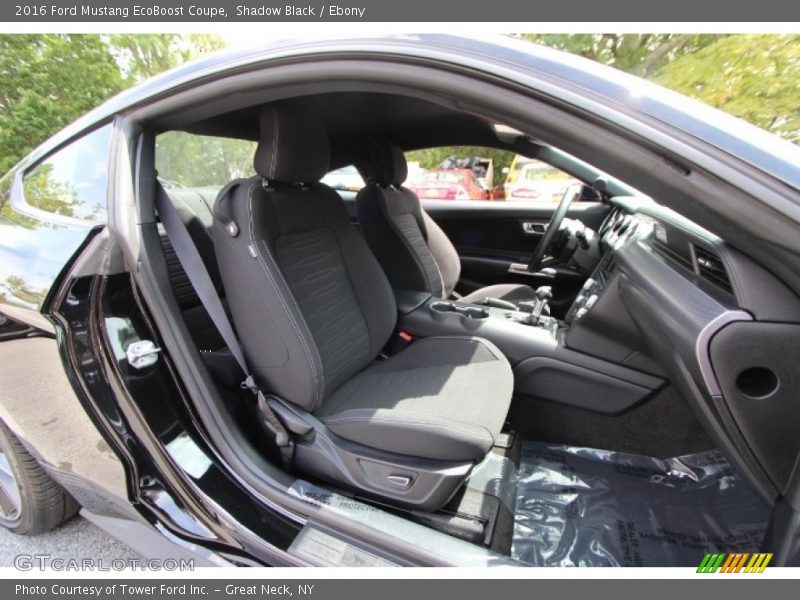 Shadow Black / Ebony 2016 Ford Mustang EcoBoost Coupe