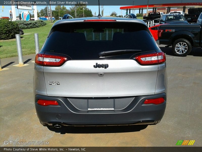 Billet Silver Metallic / Black 2018 Jeep Cherokee Altitude