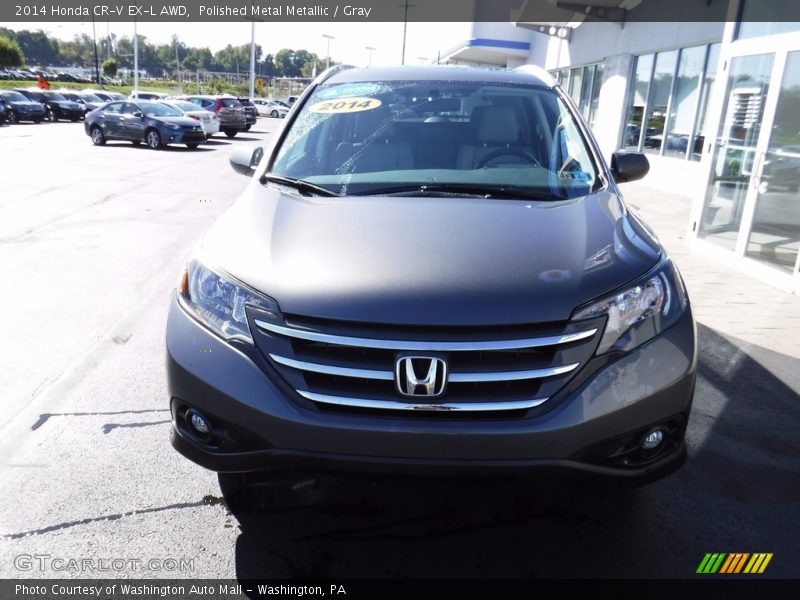 Polished Metal Metallic / Gray 2014 Honda CR-V EX-L AWD