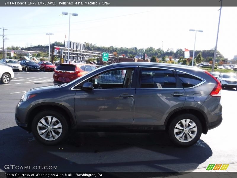 Polished Metal Metallic / Gray 2014 Honda CR-V EX-L AWD