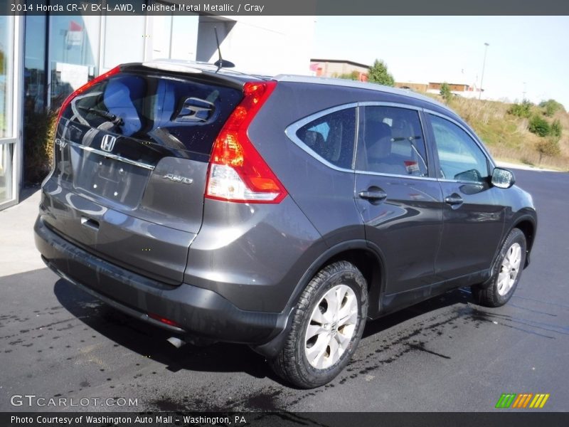 Polished Metal Metallic / Gray 2014 Honda CR-V EX-L AWD