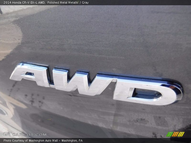 Polished Metal Metallic / Gray 2014 Honda CR-V EX-L AWD