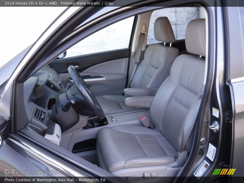 Polished Metal Metallic / Gray 2014 Honda CR-V EX-L AWD