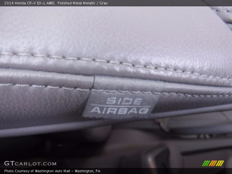Polished Metal Metallic / Gray 2014 Honda CR-V EX-L AWD