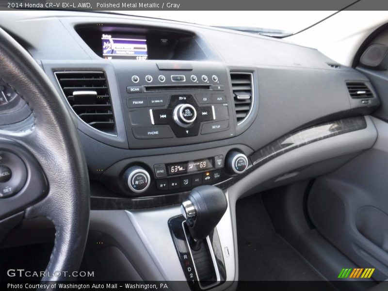 Polished Metal Metallic / Gray 2014 Honda CR-V EX-L AWD