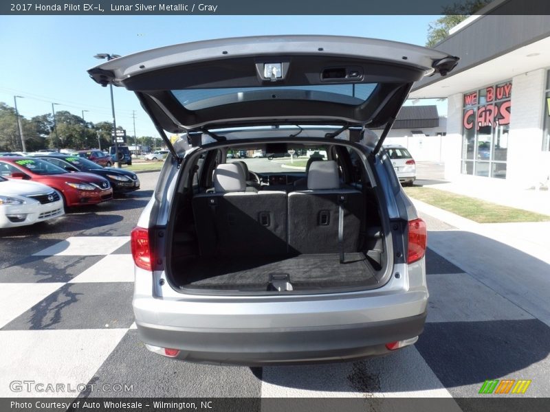 Lunar Silver Metallic / Gray 2017 Honda Pilot EX-L