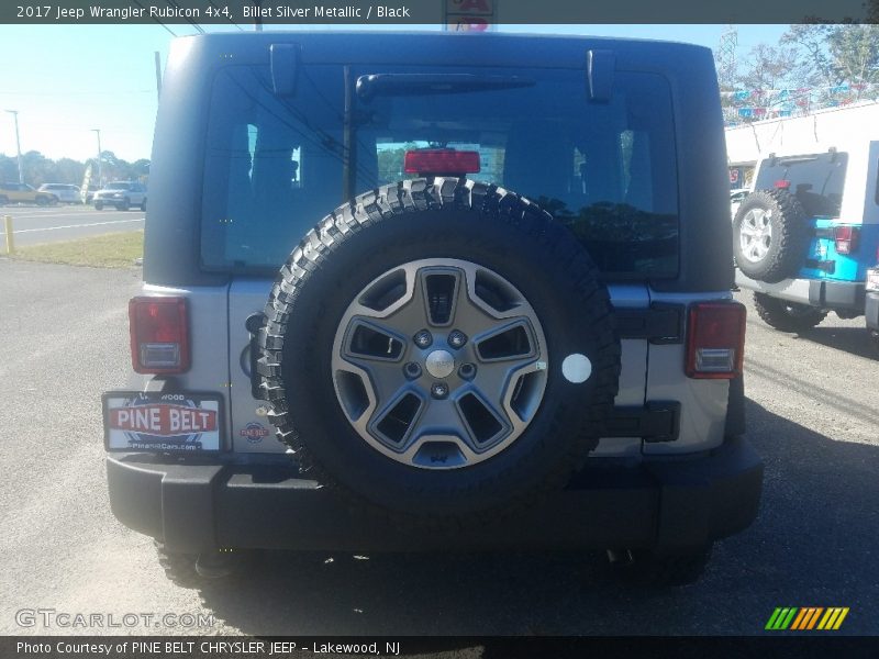 Billet Silver Metallic / Black 2017 Jeep Wrangler Rubicon 4x4
