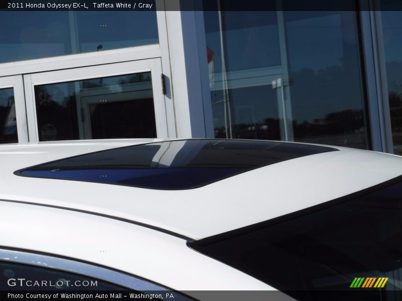 Taffeta White / Gray 2011 Honda Odyssey EX-L