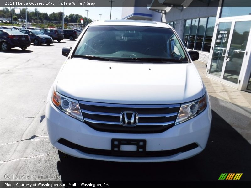 Taffeta White / Gray 2011 Honda Odyssey EX-L
