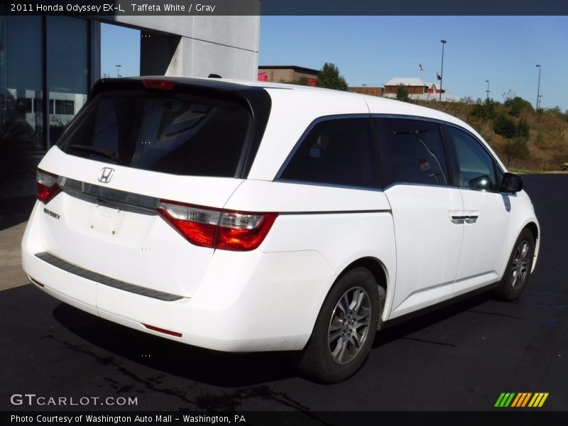 Taffeta White / Gray 2011 Honda Odyssey EX-L