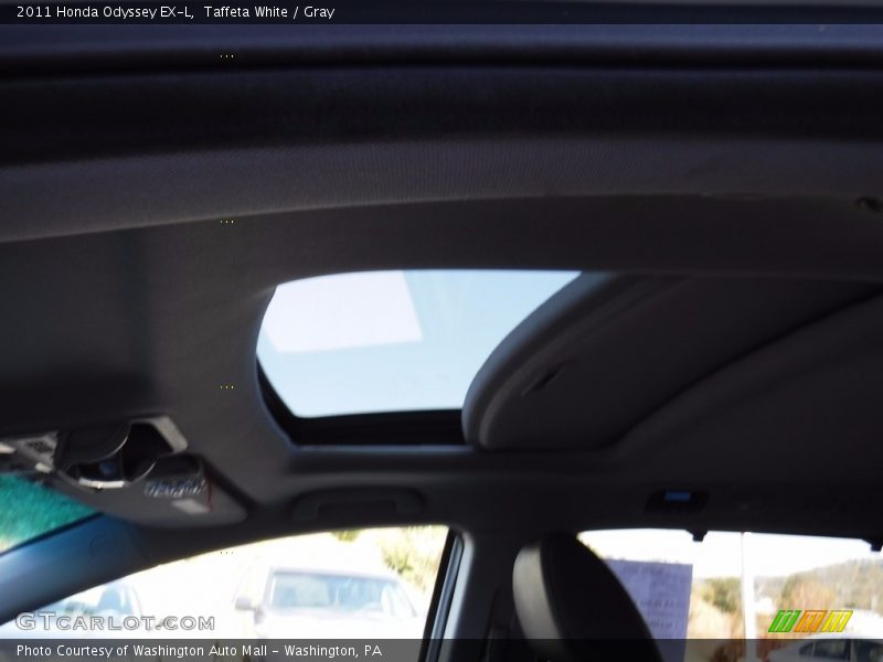 Taffeta White / Gray 2011 Honda Odyssey EX-L