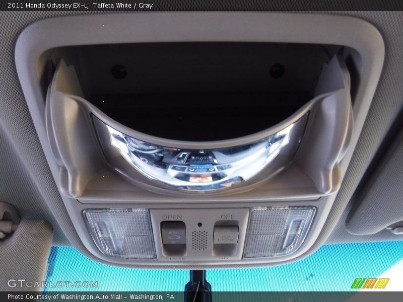 Taffeta White / Gray 2011 Honda Odyssey EX-L