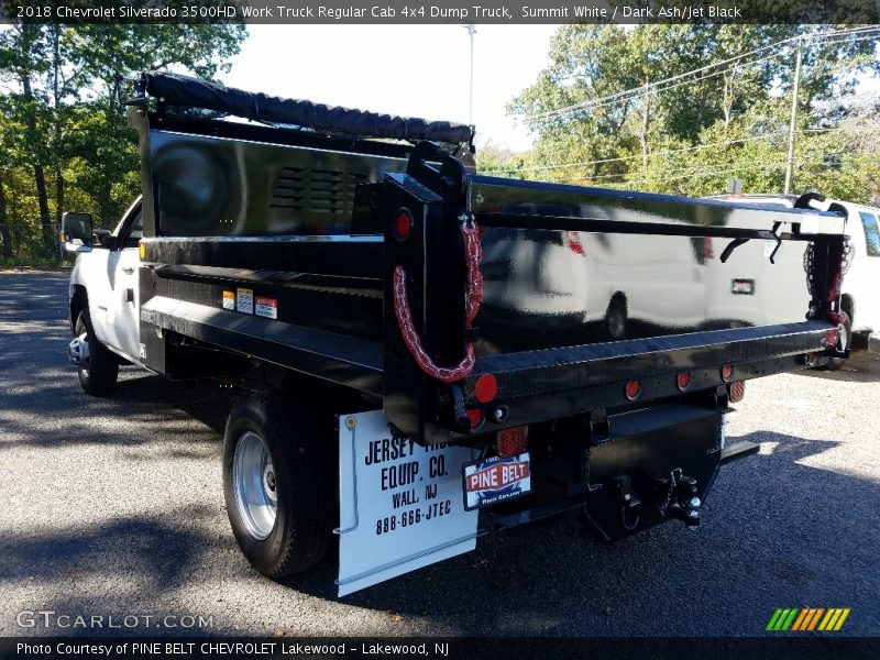 Summit White / Dark Ash/Jet Black 2018 Chevrolet Silverado 3500HD Work Truck Regular Cab 4x4 Dump Truck