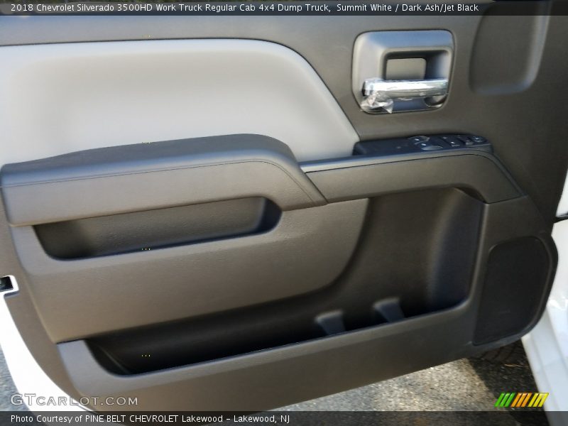 Summit White / Dark Ash/Jet Black 2018 Chevrolet Silverado 3500HD Work Truck Regular Cab 4x4 Dump Truck