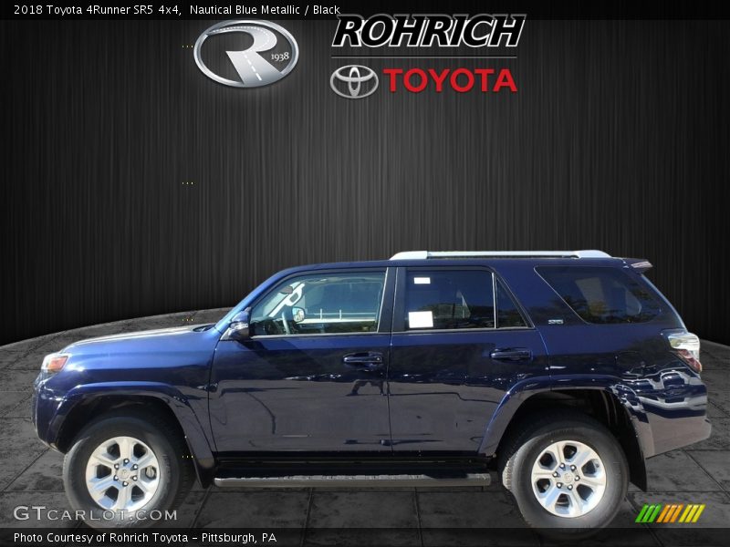 Nautical Blue Metallic / Black 2018 Toyota 4Runner SR5 4x4