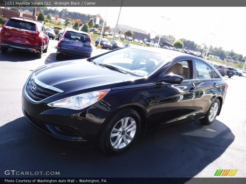 Midnight Black / Camel 2011 Hyundai Sonata GLS