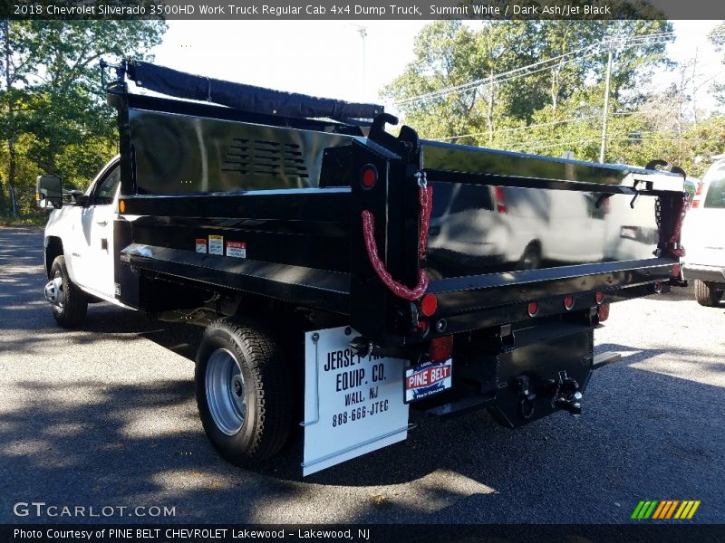 Summit White / Dark Ash/Jet Black 2018 Chevrolet Silverado 3500HD Work Truck Regular Cab 4x4 Dump Truck