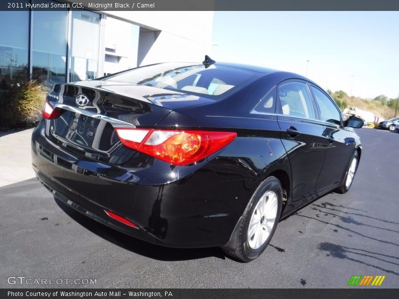 Midnight Black / Camel 2011 Hyundai Sonata GLS