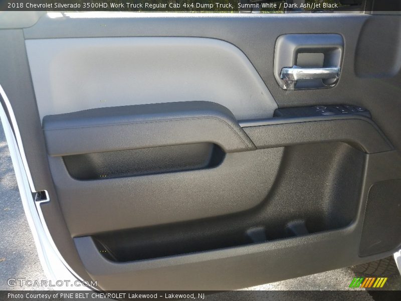 Summit White / Dark Ash/Jet Black 2018 Chevrolet Silverado 3500HD Work Truck Regular Cab 4x4 Dump Truck