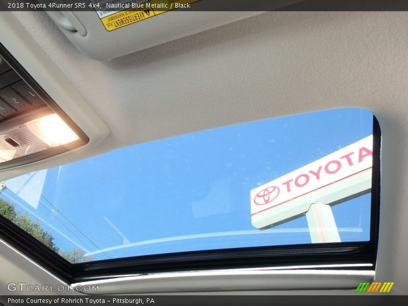 Nautical Blue Metallic / Black 2018 Toyota 4Runner SR5 4x4