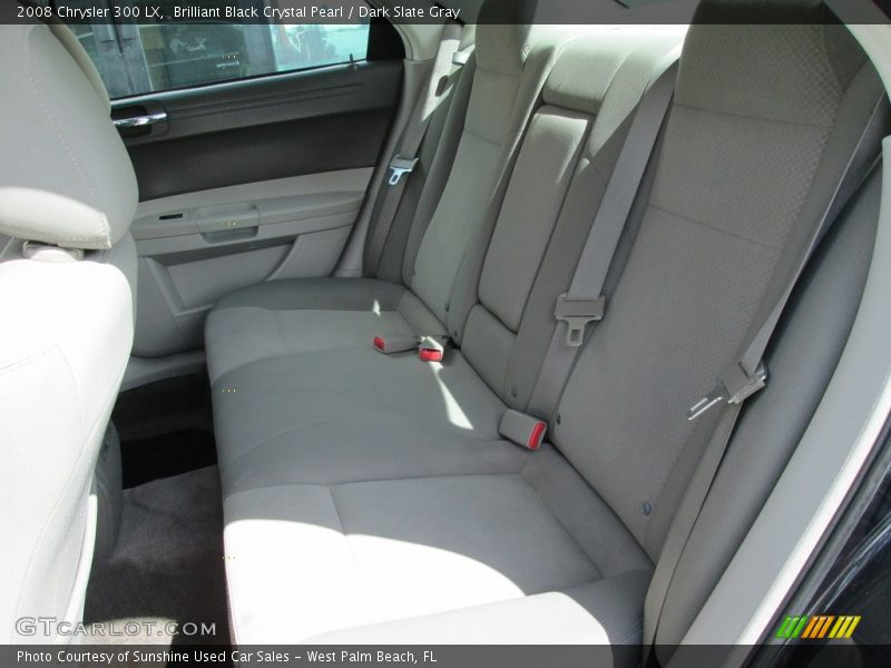 Brilliant Black Crystal Pearl / Dark Slate Gray 2008 Chrysler 300 LX