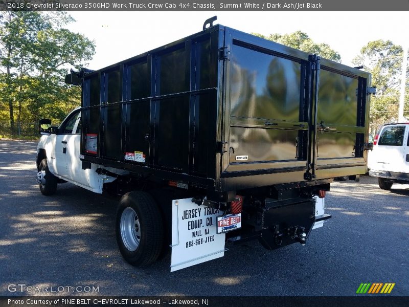 Summit White / Dark Ash/Jet Black 2018 Chevrolet Silverado 3500HD Work Truck Crew Cab 4x4 Chassis