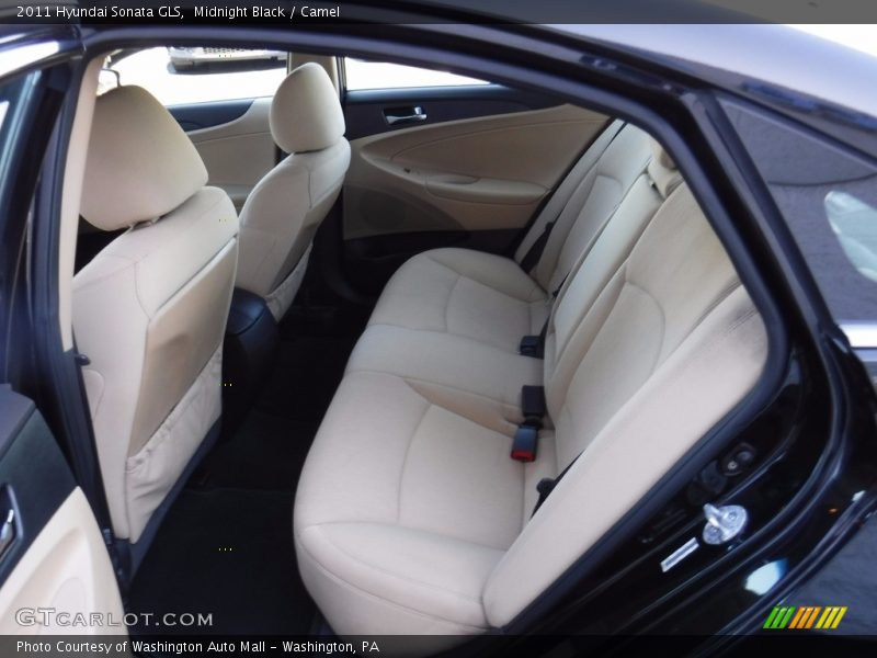 Midnight Black / Camel 2011 Hyundai Sonata GLS