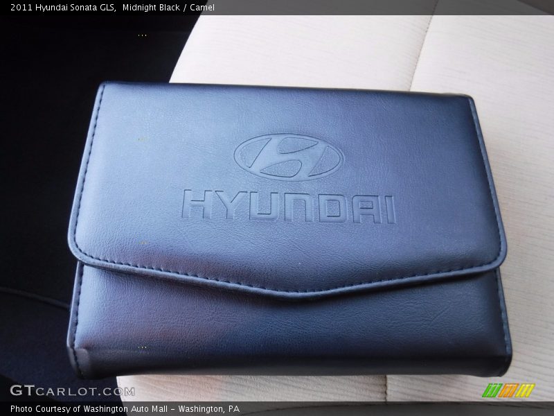 Midnight Black / Camel 2011 Hyundai Sonata GLS