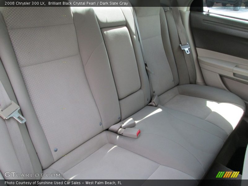 Brilliant Black Crystal Pearl / Dark Slate Gray 2008 Chrysler 300 LX