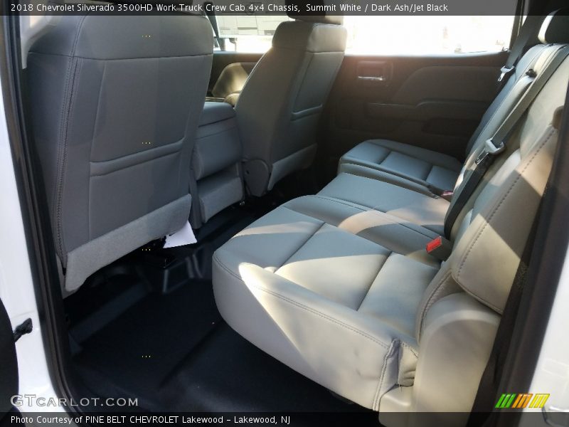 Summit White / Dark Ash/Jet Black 2018 Chevrolet Silverado 3500HD Work Truck Crew Cab 4x4 Chassis