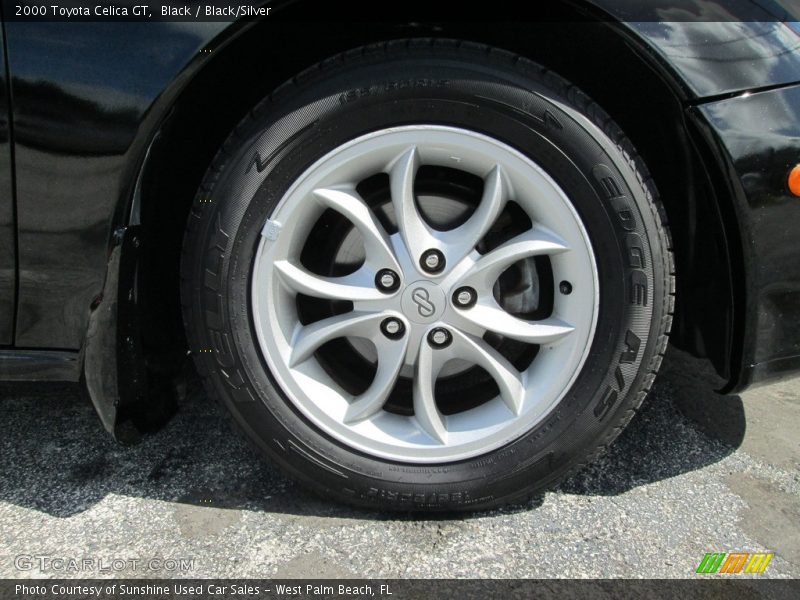 Black / Black/Silver 2000 Toyota Celica GT