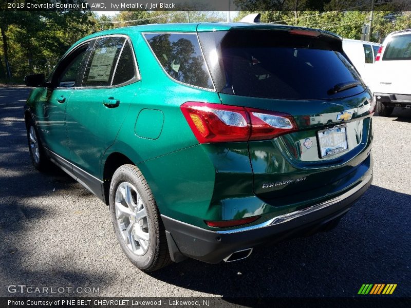 Ivy Metallic / Jet Black 2018 Chevrolet Equinox LT AWD