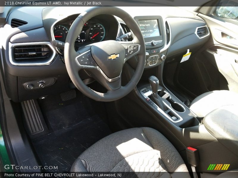 Ivy Metallic / Jet Black 2018 Chevrolet Equinox LT AWD